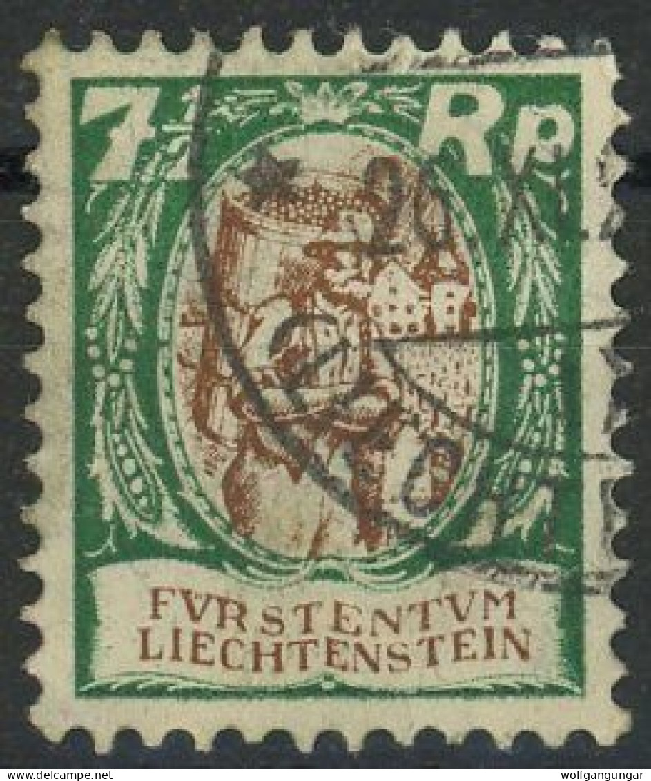 Liechtenstein 1927 Michel Nummer 67 Gestempelt - Used Stamps