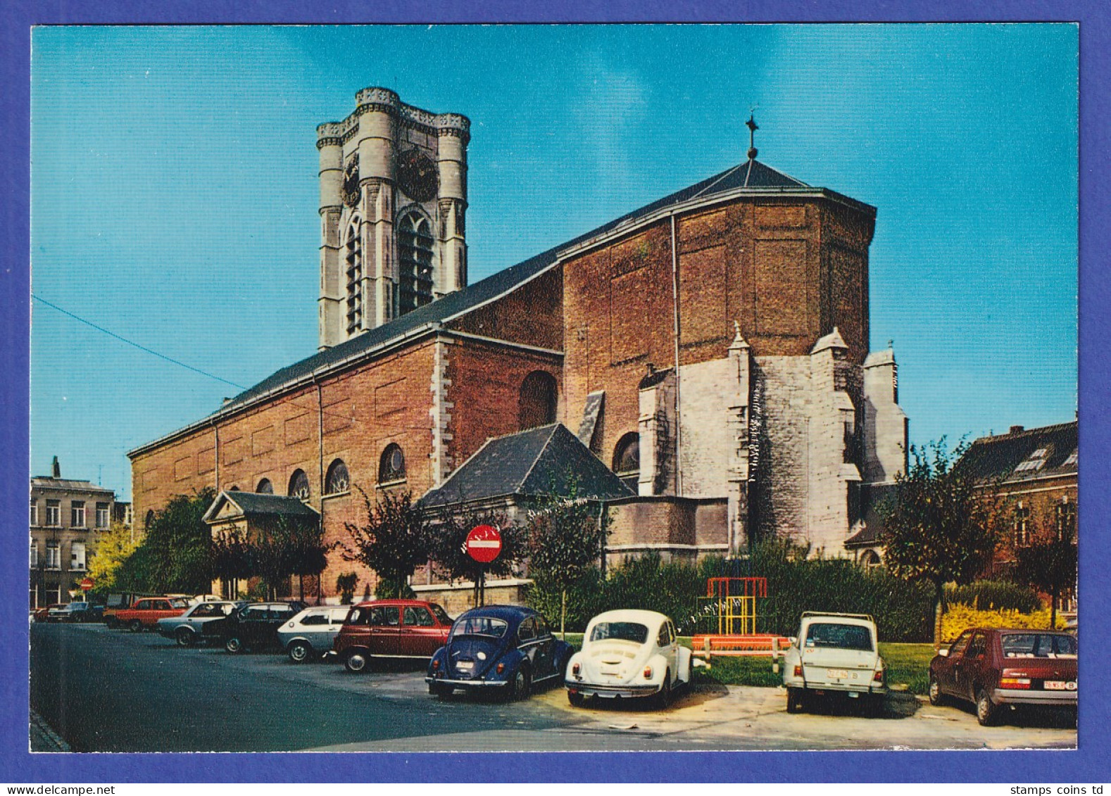 Belgien FRAMA-ATM P3036 Mit ENDSTREIFEN Auf R-Postkarte ATH , 10.3.1983 - Altri & Non Classificati