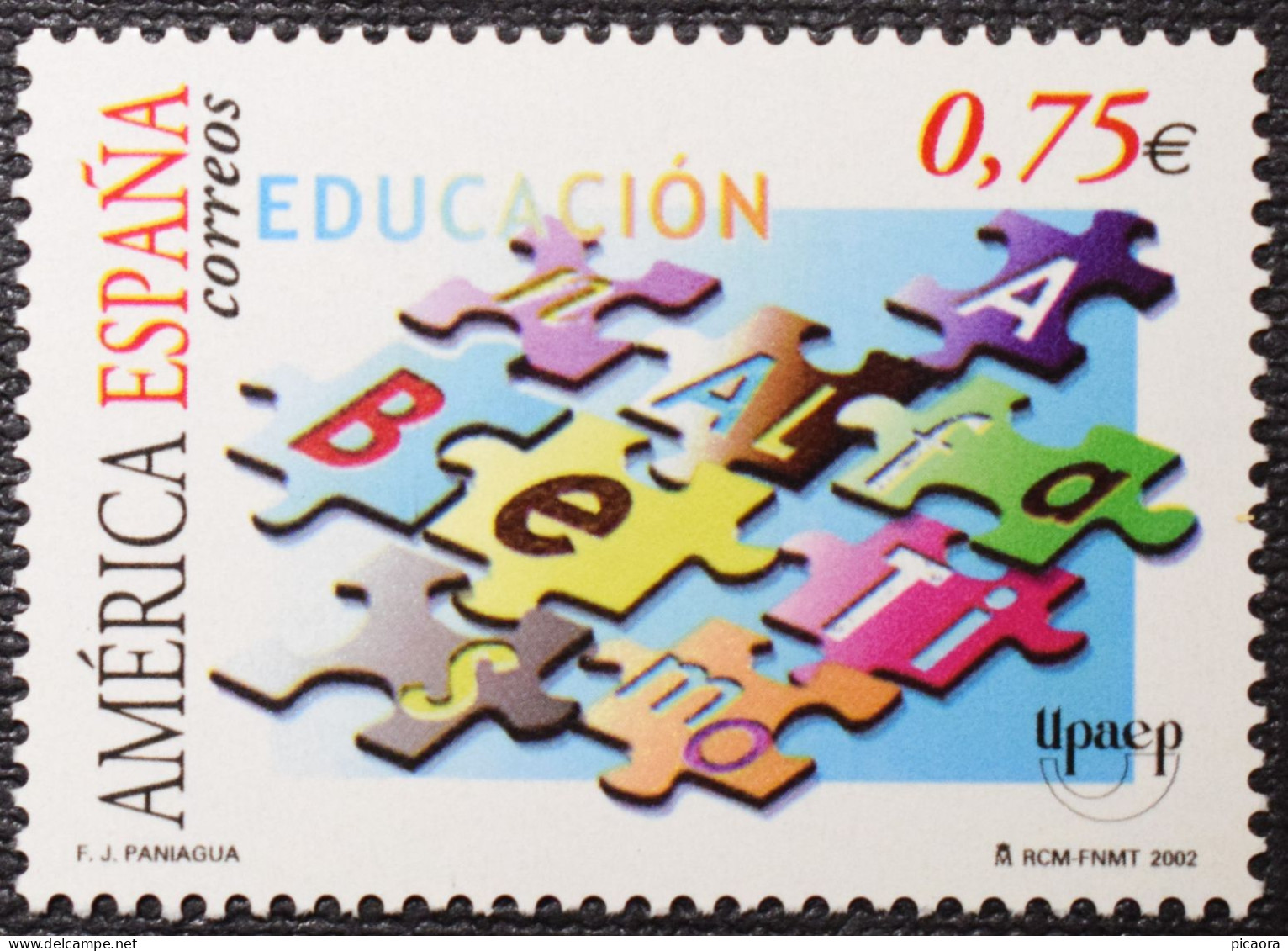 América UPAEP 2002  España Spain   Mi 3781  Yv 3501  Edi 3933  Nuevo New MNH ** - Other & Unclassified