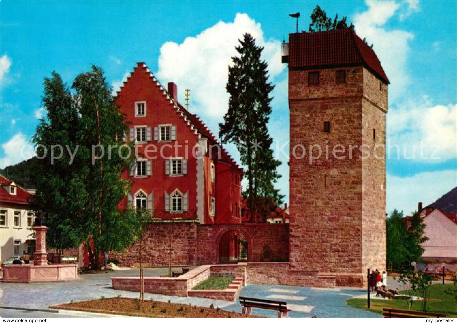 73213121 Eberbach Neckar Pulverturm  Eberbach Neckar - Eberbach