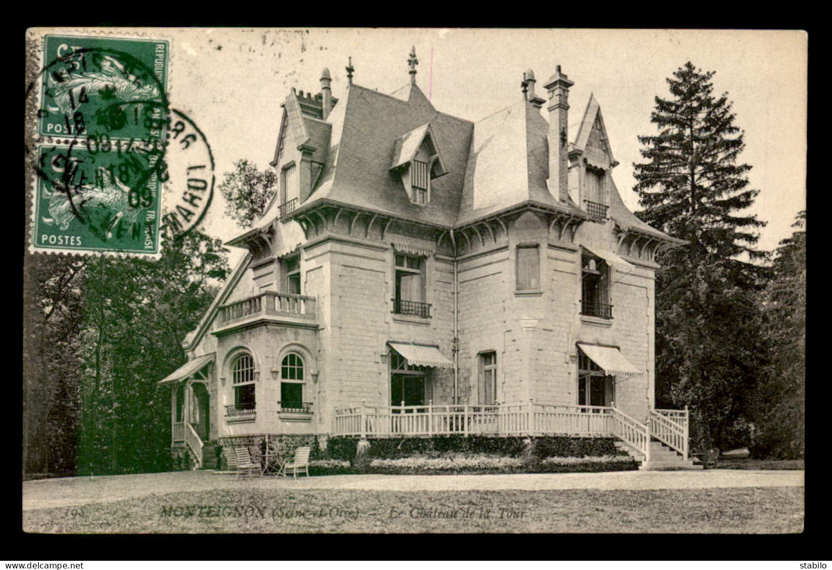 95 - MONTLIGNON - LE CHATEAU DE LA TOUR - Montlignon