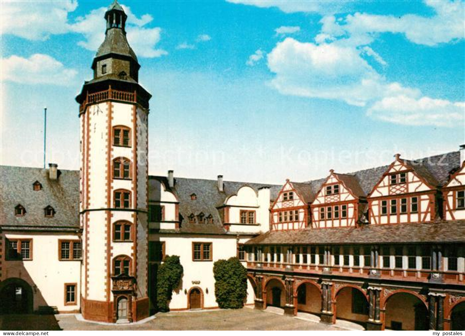 73208952 Weilburg Schloss Nord Und Westfluegel Weilburg - Weilburg