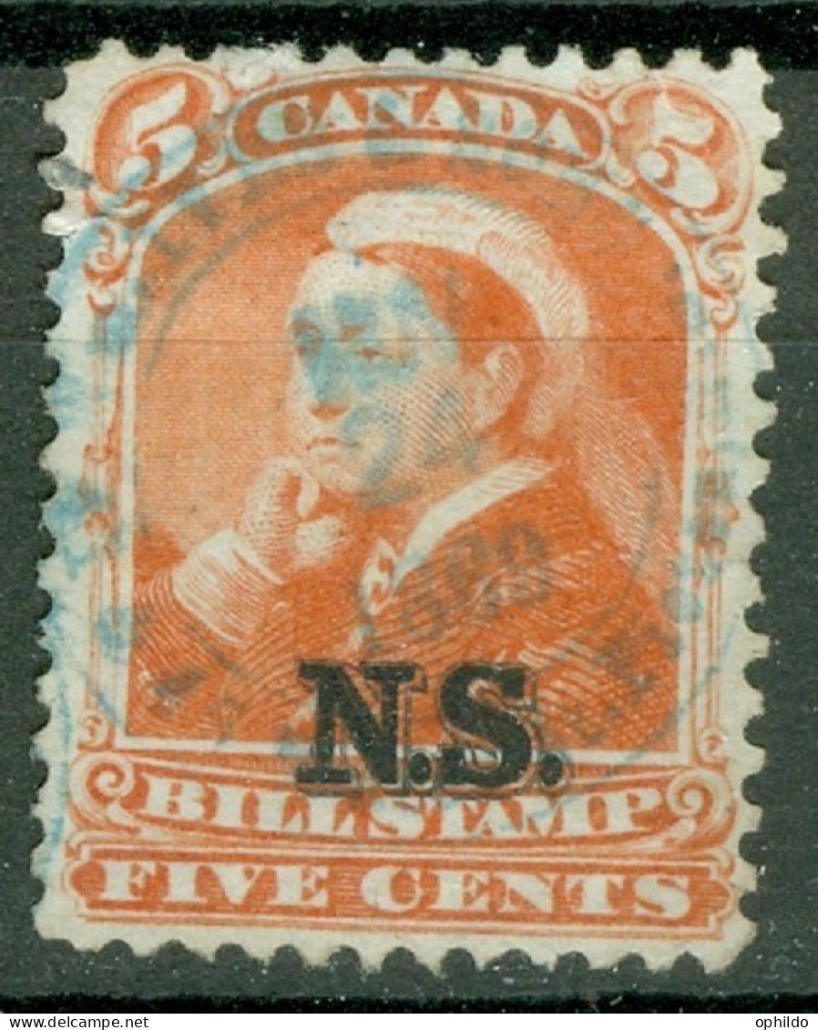 Canada Nouvelle Ecosse  5 Cents   Bill Stamps  - Fiscaux
