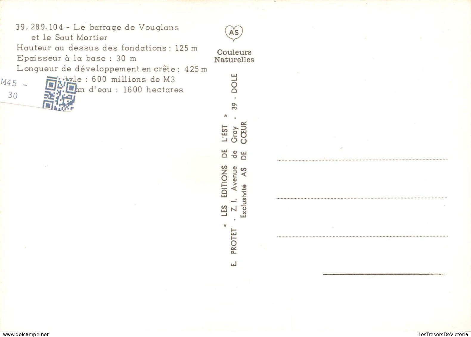 FRANCE - Multivues Du Barrage  De Vouglans Et Le Saut Mortier - Carte Postale - Other & Unclassified