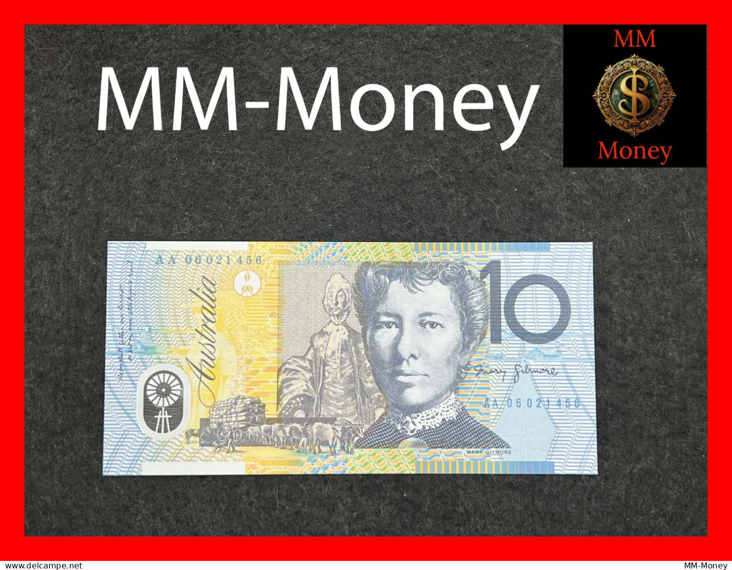 AUSTRALIA  10 $  2006  P. 58  *sig. Macfarlane - Henry*    Polymer  UNC     [MM-Money] - 2005-... (polymère)