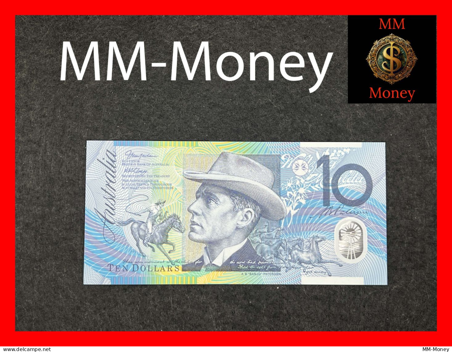 AUSTRALIA  10 $  2006  P. 58  *sig. Macfarlane - Henry*    Polymer  UNC     [MM-Money] - 2005-... (polymer Notes)