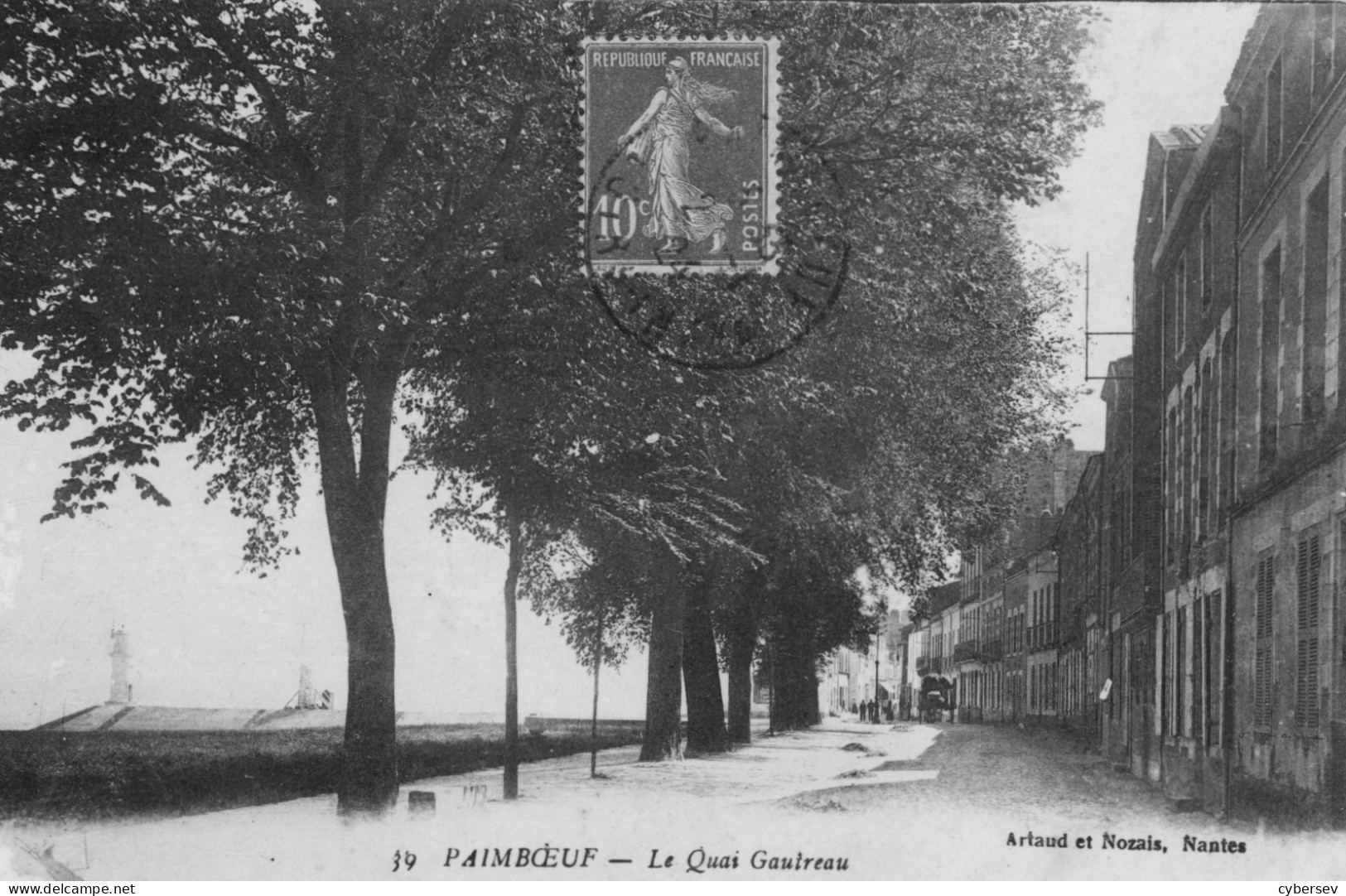 PAIMBOEUF - Le Quai Goutreau - Paimboeuf
