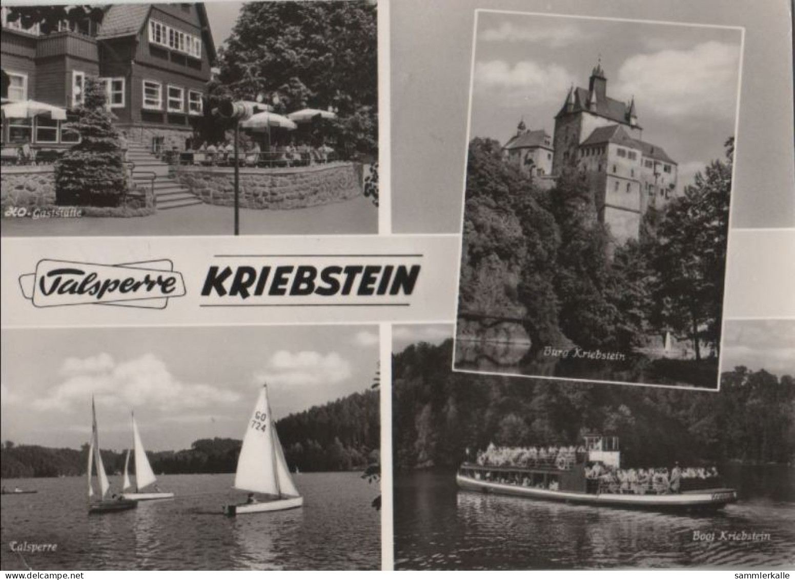 82379 - Talsperre Kriebstein - U.a. Burg - 1967 - Mittweida