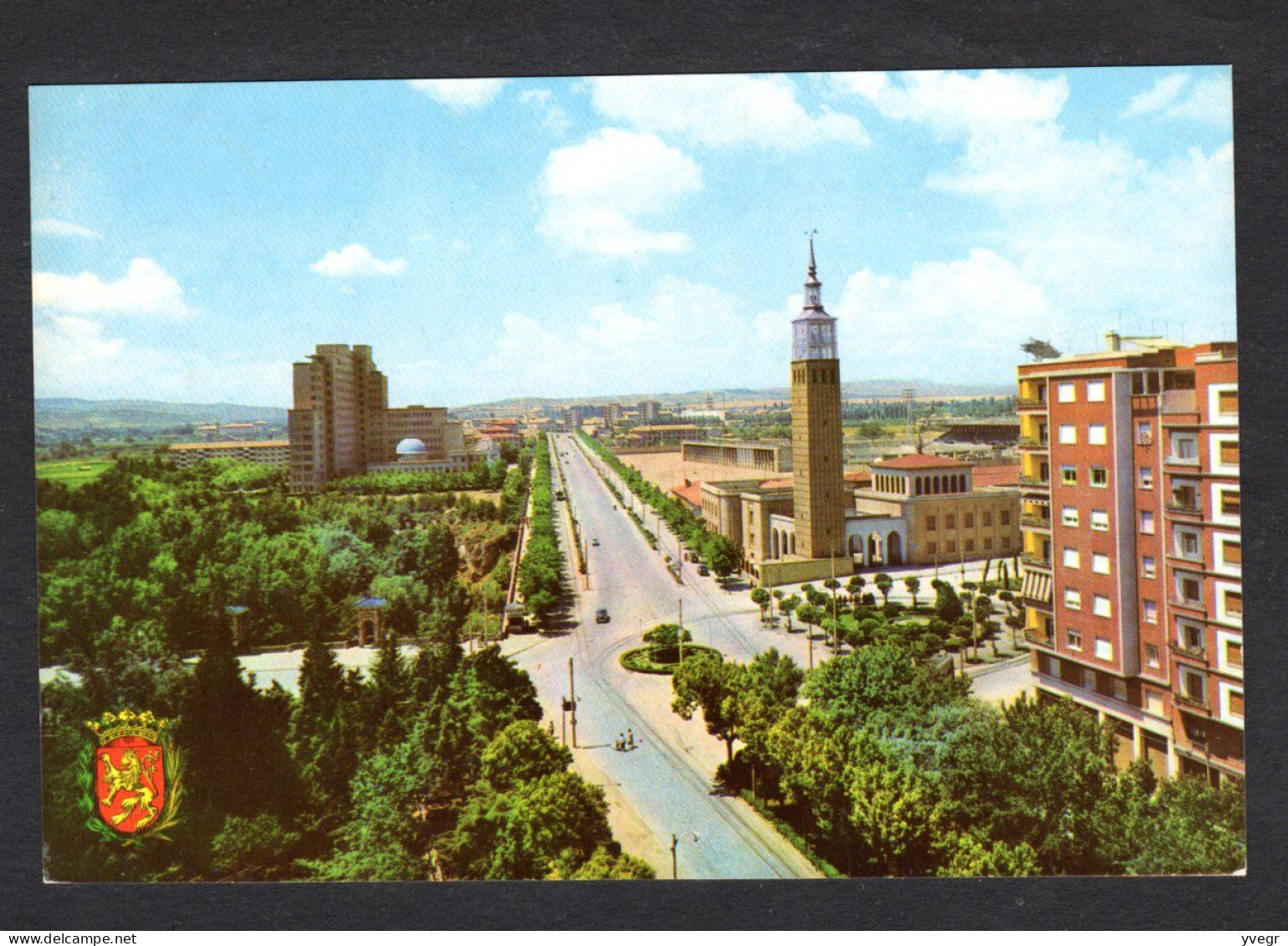 Espagne -n° 11 -ZARAGOZA -Feria De Muestrasy Paseo Isabel La Catolica (Foire Aux échantillons Et Paseo Isabelle Catholiq - Zaragoza