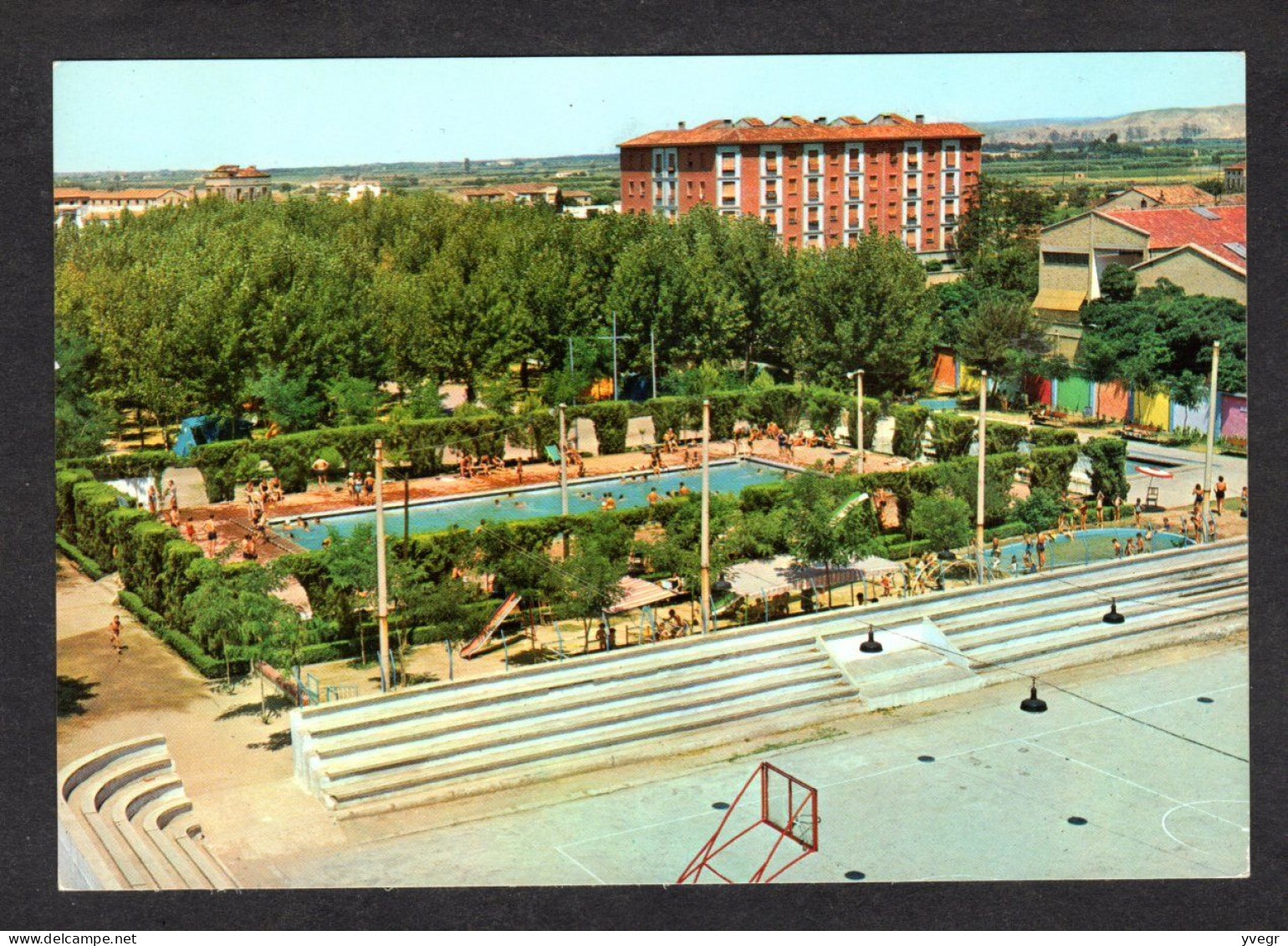 Espagne - N°14 - ZARAGOZA - C.N. Helios Vista Parcial - Vue Sur La Piscine - Zaragoza