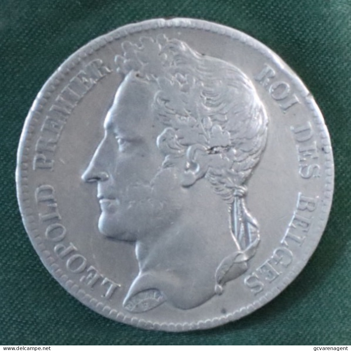 LEOPOLD PREMIER  1832       ZIE AFBEELDINGEN - 5 Francs