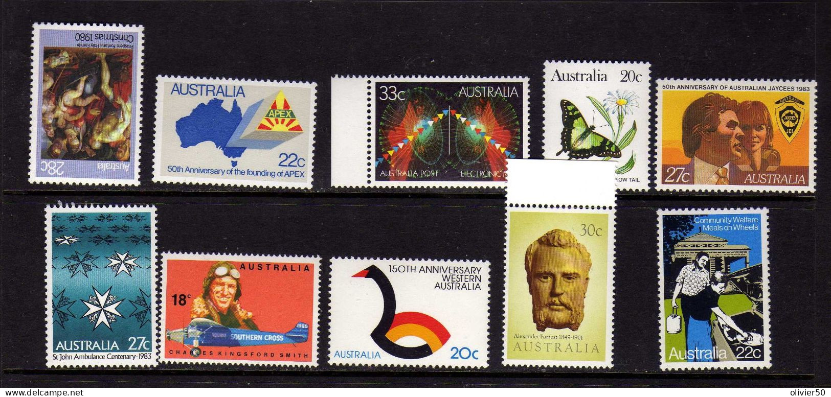 Australie -  Celebrites - Evenements  -Neufs** - MNH - Neufs