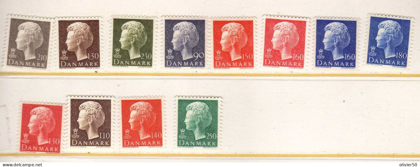 Danemark - Reine Margrethe II   -Neufs** - MNH - Unused Stamps