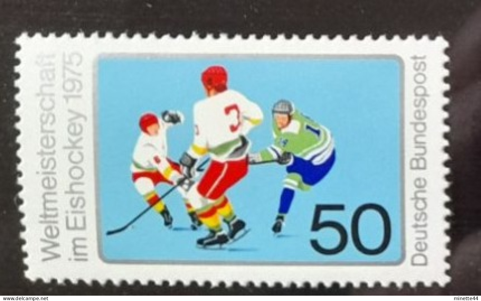 ALLEMAGNE DEUTSCHLAND 1975 MNH**  HOCKEY - Hockey (sur Glace)