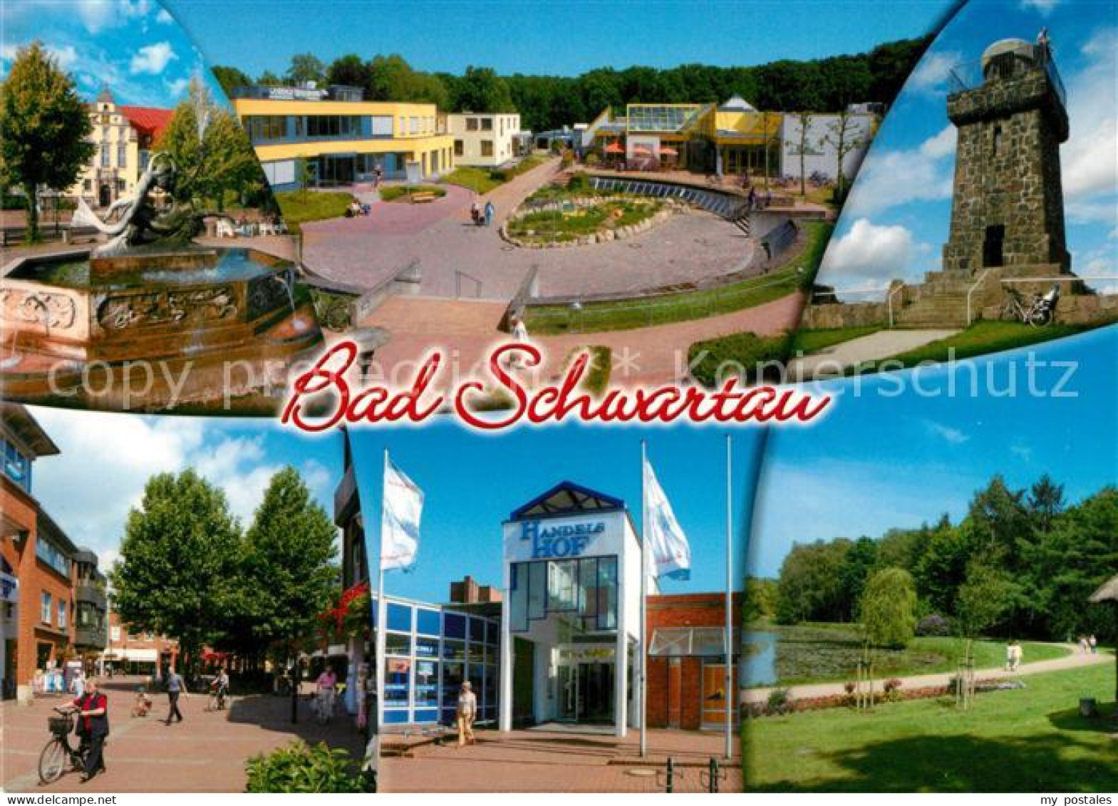 73207770 Bad Schwartau Handelshof Park Kurpark Denkmal Aussichtsturm  Bad Schwar - Bad Schwartau