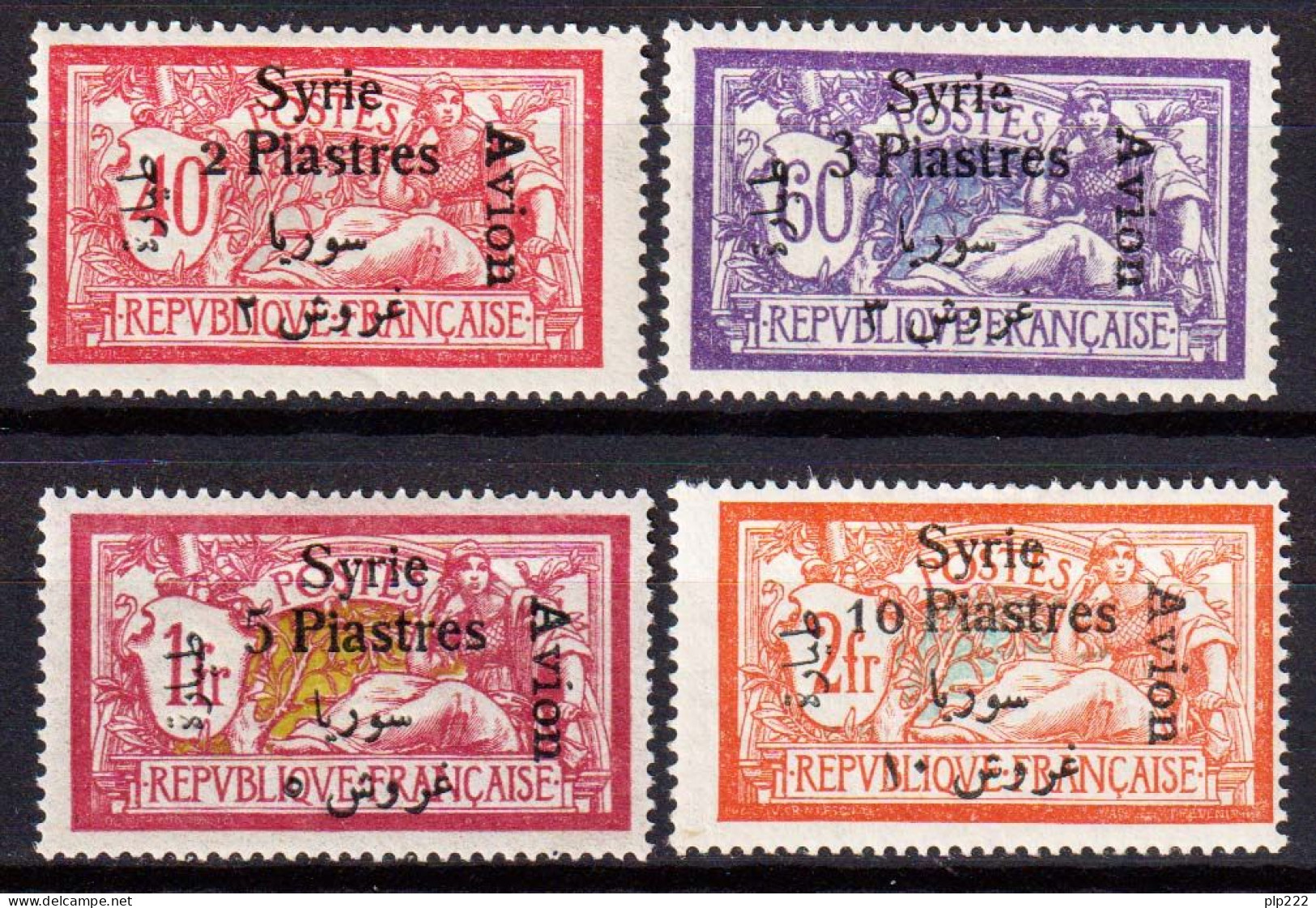 Siria 1924 Y.T.A22/25 */MH VF/F - Aéreo