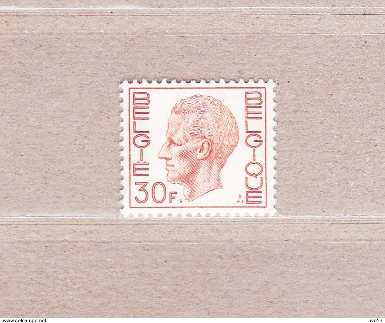 1972 Nr 1649** Zonder Scharnier,zegel Uit Reeks Koning Boudewijn.Type Elstrom. - 1970-1980 Elström