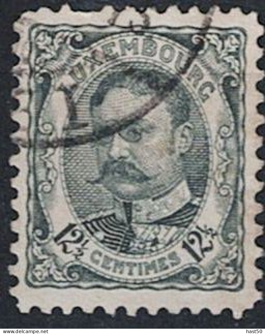 Luxemburg - Großherzog Wilhelm IV. (MiNr: 72/9) 1906 - Gest Used Obl - 1895 Adolfo Di Profilo