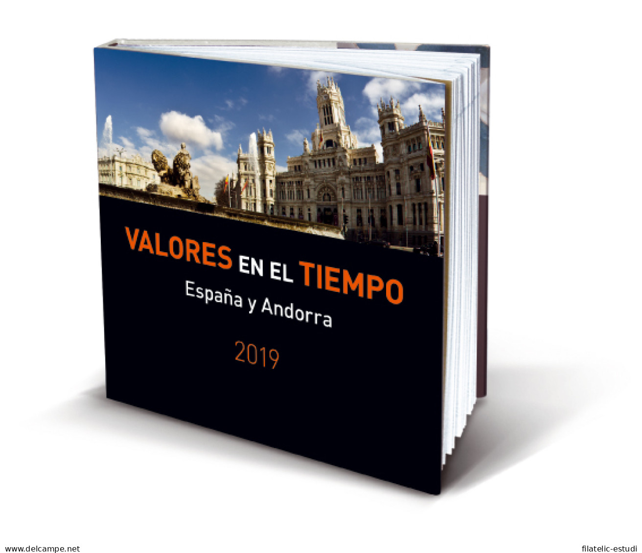 Libro Album Oficial De Sellos España Y Andorra Año Completo 2019 Sin Sellos - Emissions Républicaines