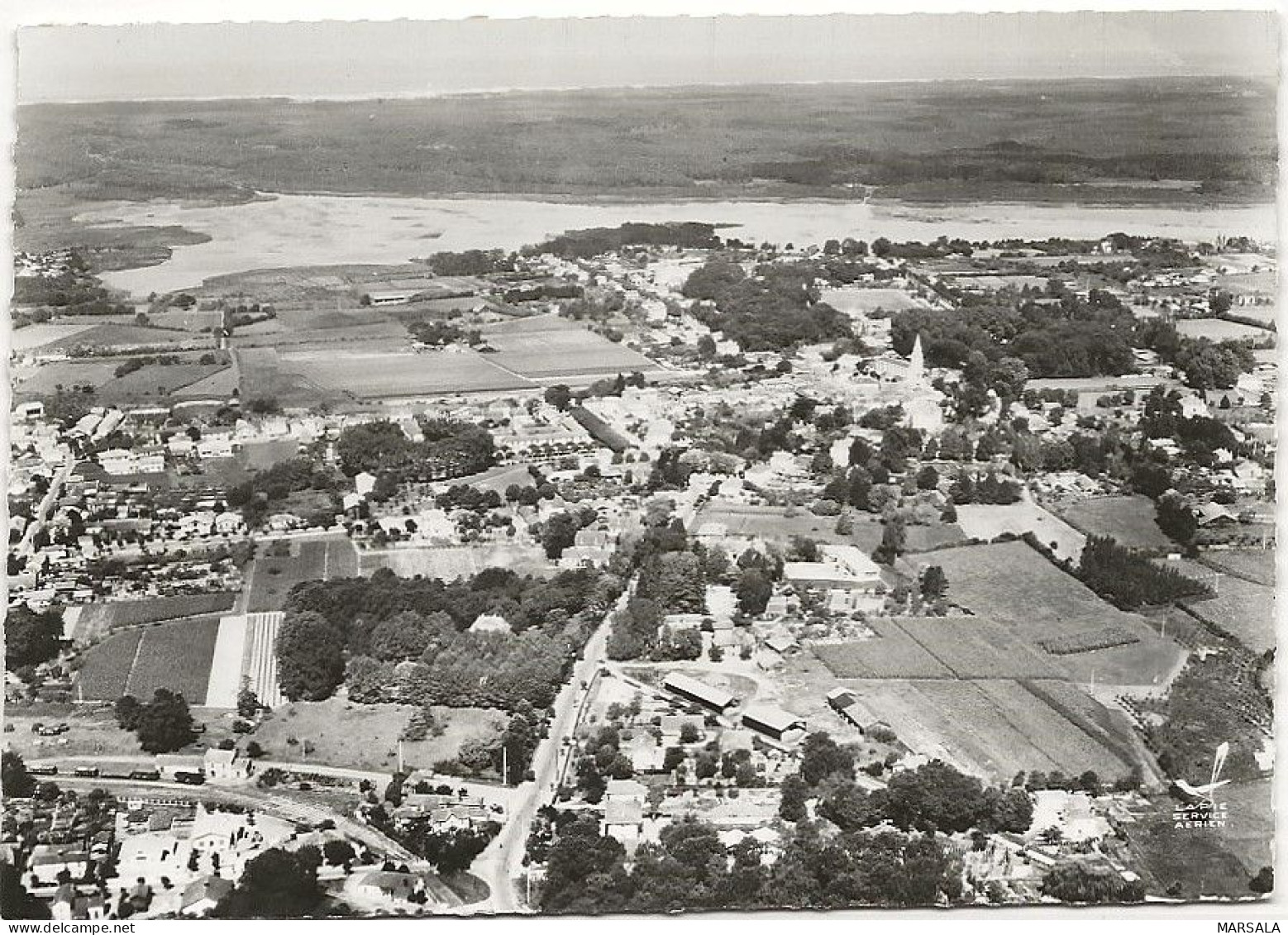 CPSM   Soustons Vue  Générale - Soustons