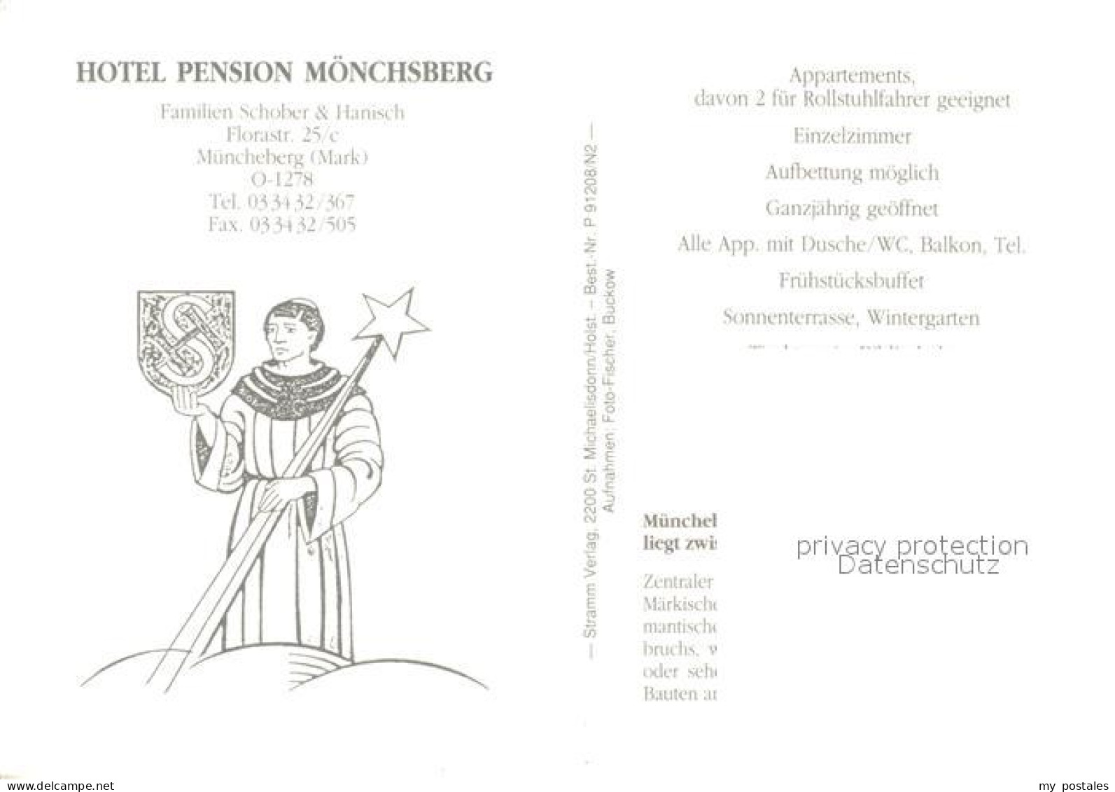 73031888 Muencheberg Hotel Pension Moenchsberg Muencheberg - Muencheberg