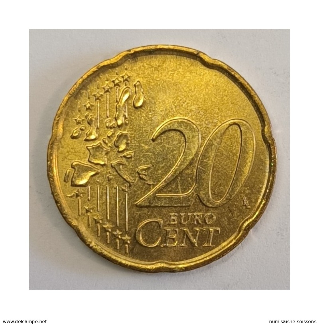 SAINT-MARIN - KM 444 - 20 CENTS 2007 - SPL - San Marino