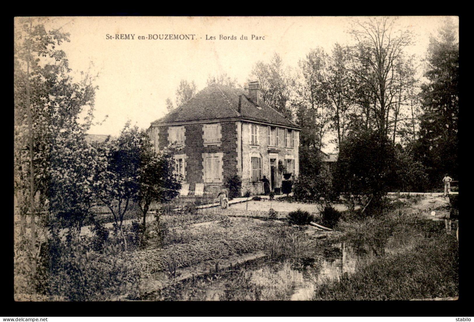 51 - ST-REMY-EN-BOUZEMONT - LES BORDS DU PARC - CHATEAU - Saint Remy En Bouzemont