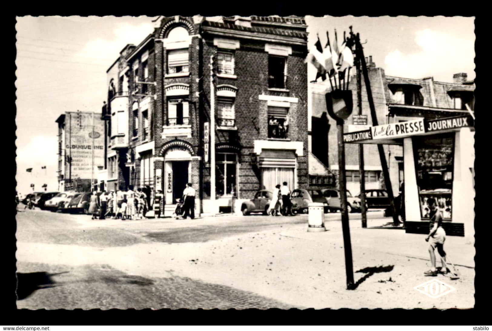 59 - BRAY-DUNES - AVENUE DE LA MER ET BOULEVARD INTERNATIONAL - Bray-Dunes