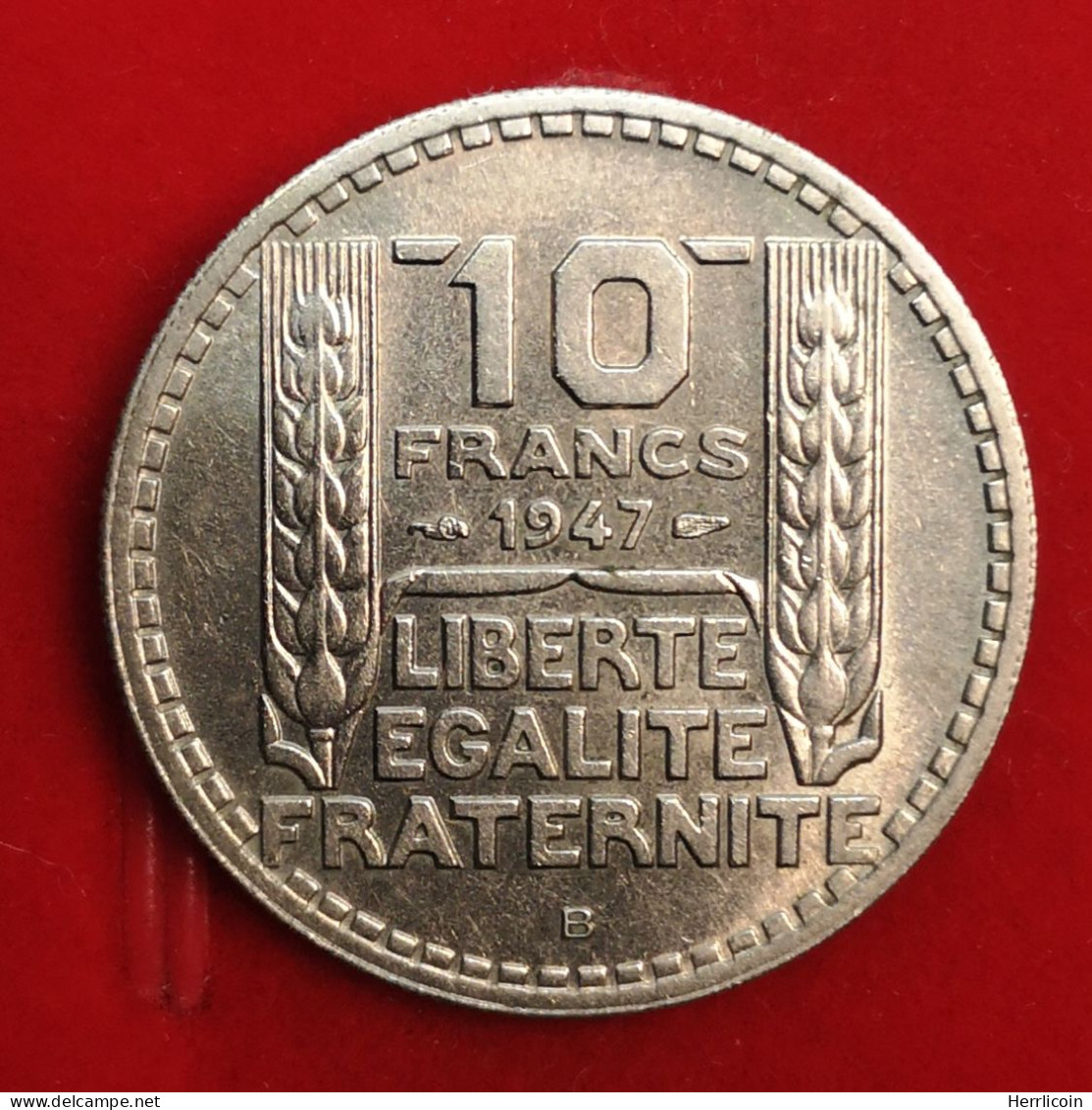 1947 B   - 10 Francs Turin Grosse Tête  France - 10 Francs