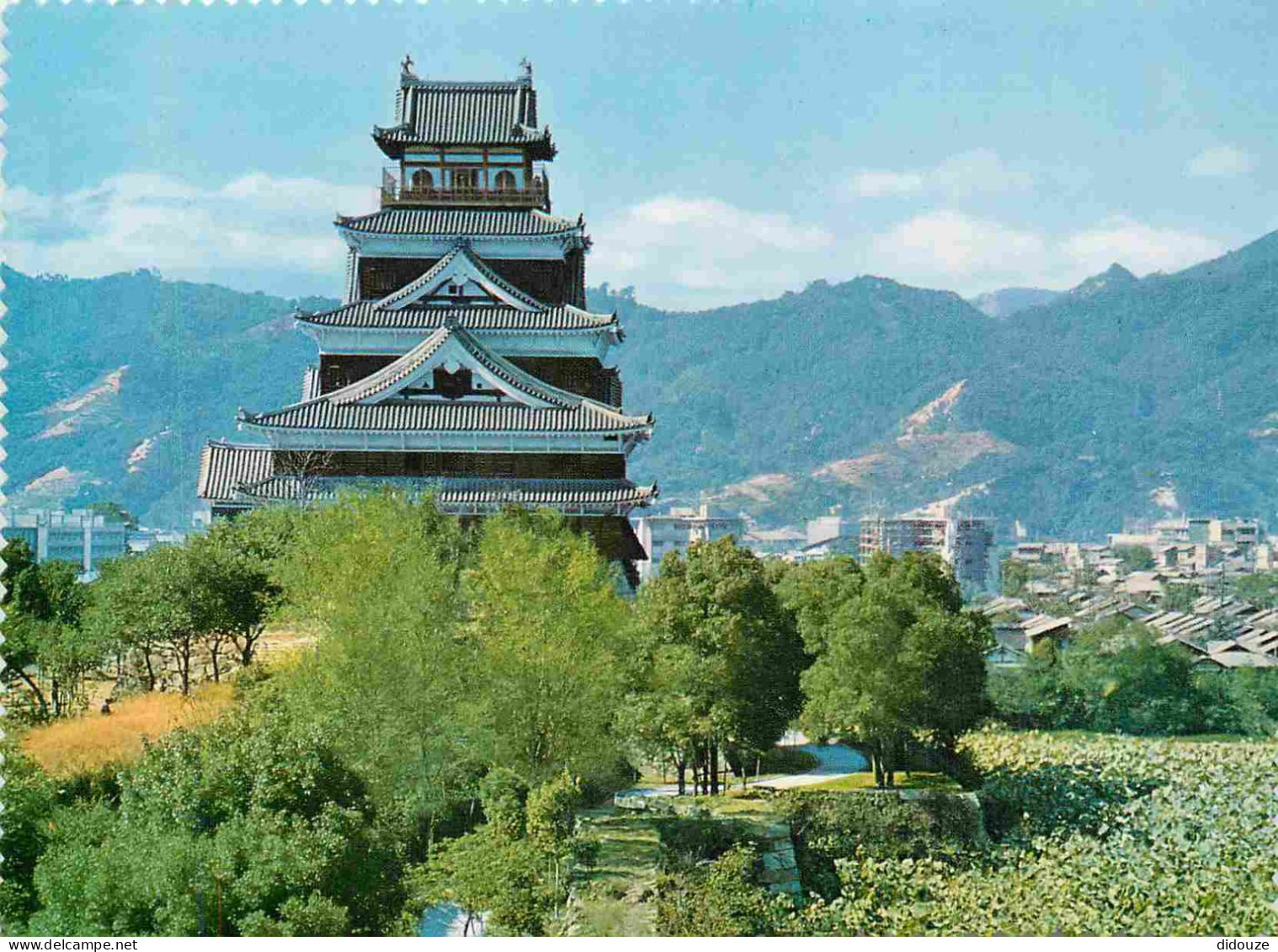 Japon - Hiroshima - Grand Sight Of Hiroshima Castle - Nippon - Japan - CPM - Carte Neuve - Voir Scans Recto-Verso - Hiroshima