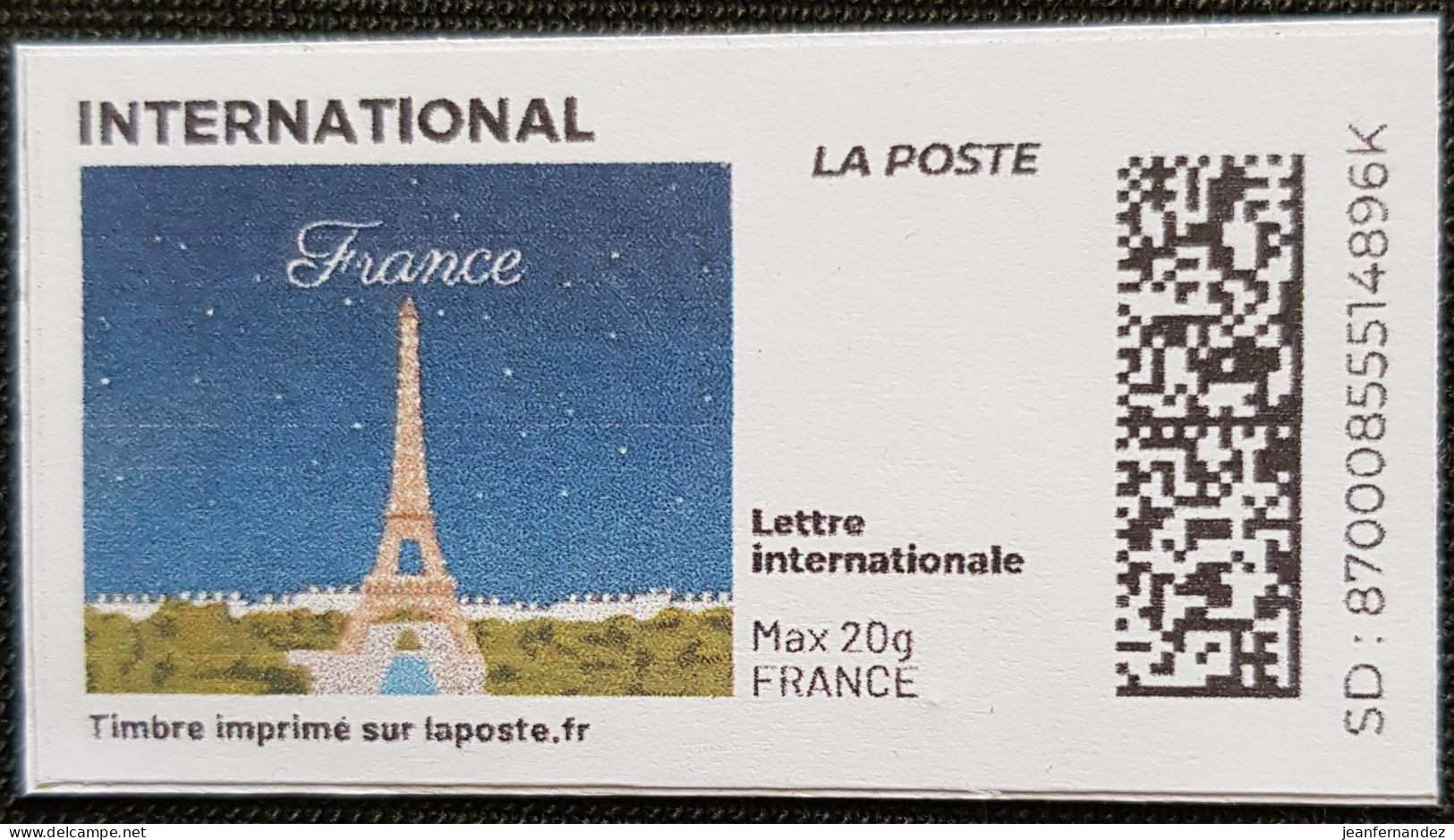 France > Personnalisés Région France - Printable Stamps (Montimbrenligne)