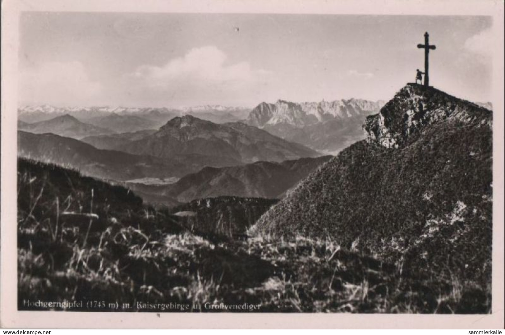 84112 - Hochgern - Gipfel - Ca. 1960 - Chiemgauer Alpen