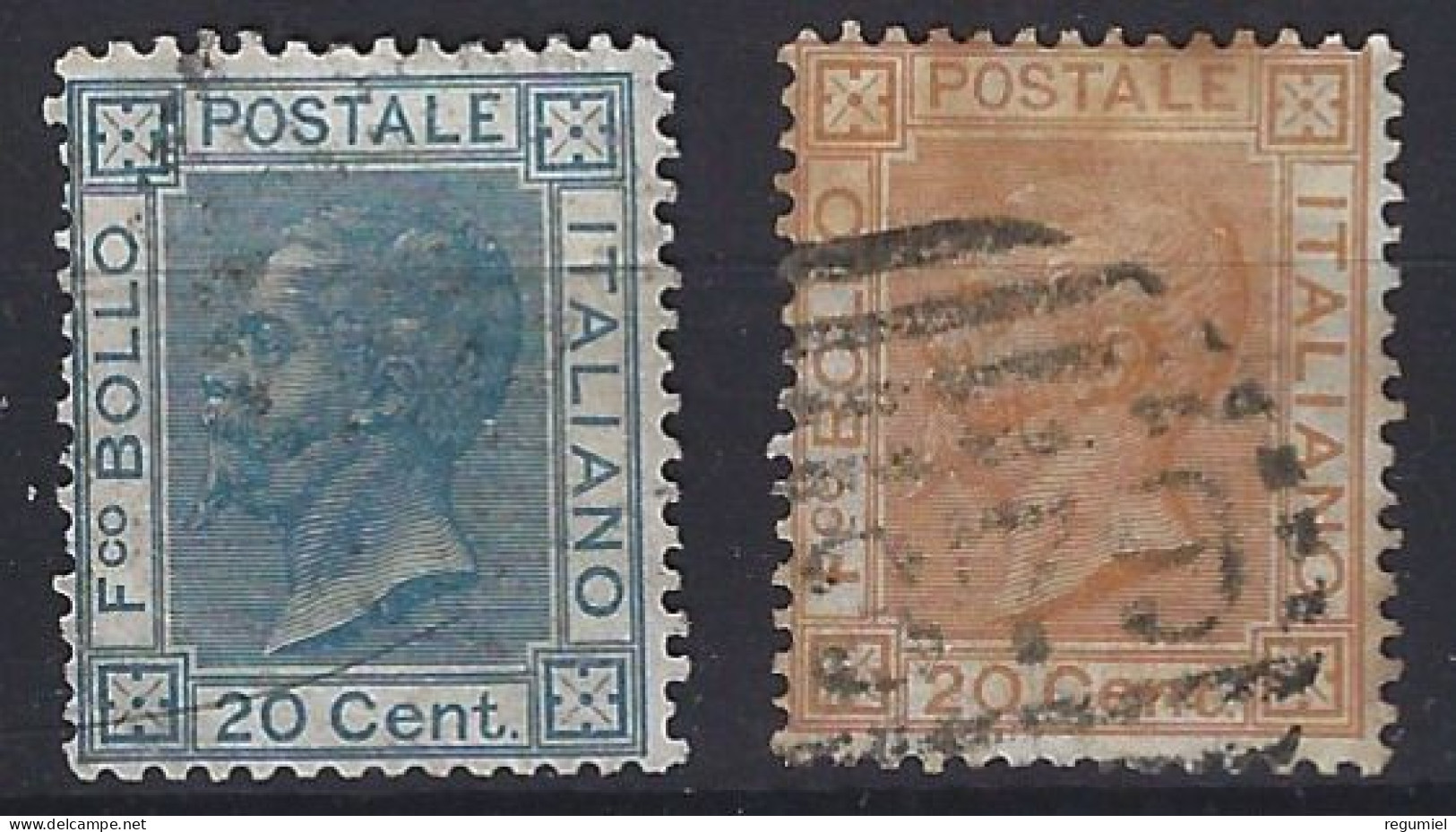 Italia U   23/24 (o) Usado 1867 - Used