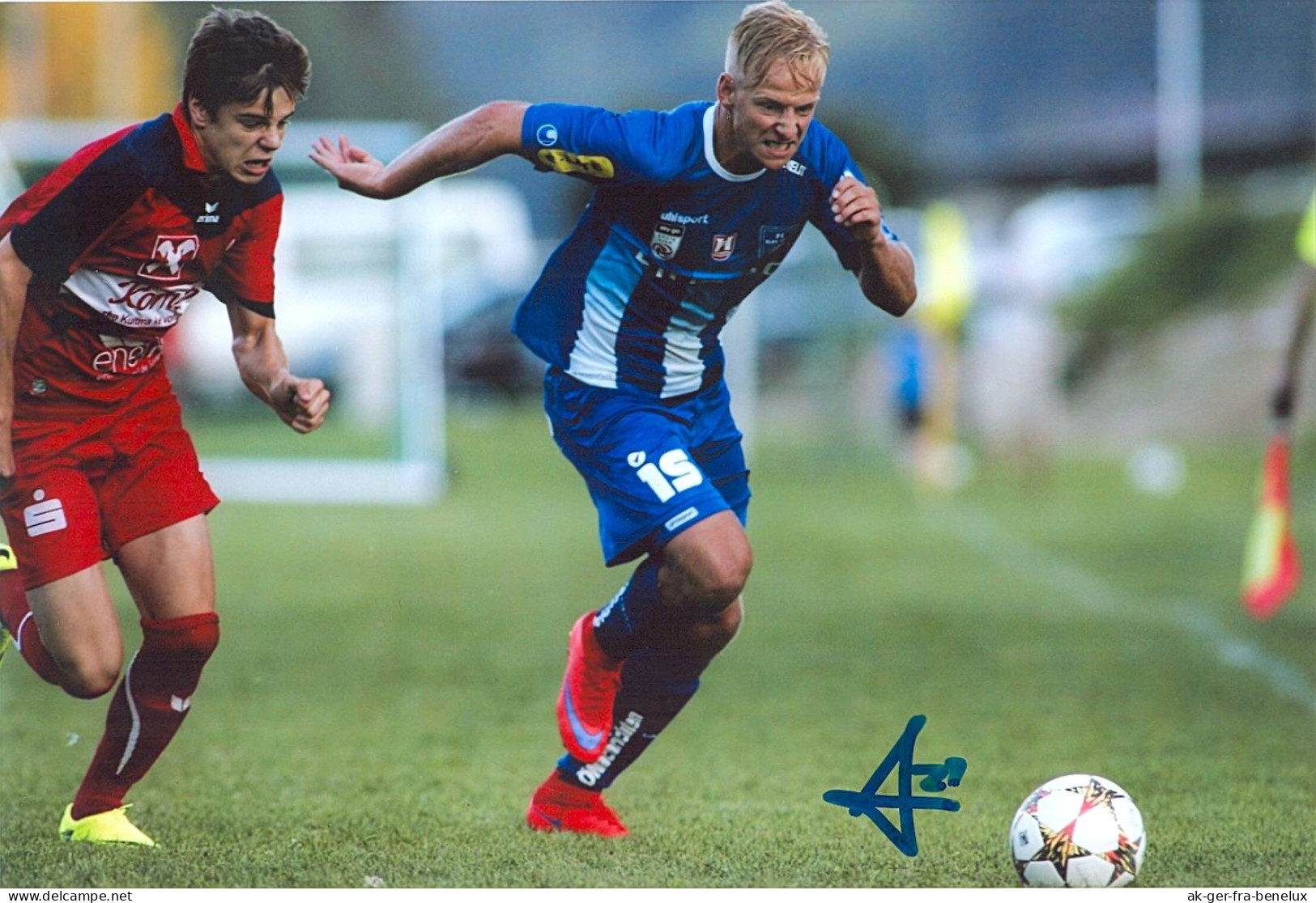 6) Autogramm Foto Thomas Jackel FC Blau-Weiß Linz 18-19 BW SK VÖEST Kremsmünster Micheldorf 1. Wiener Neustädter SC SKV - Autographes