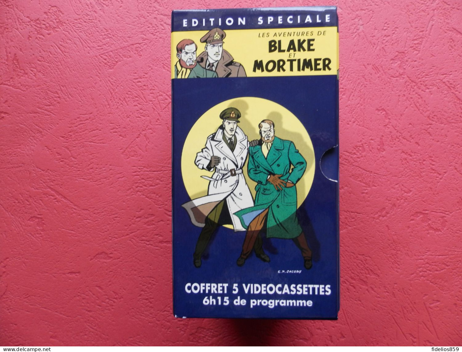 BLAKE ET MORTIMER PAR JACOBS : COFFRET COLLECTOR TIRAGE LIMITE ETNUMEROTE TTB - Cassette & DVD