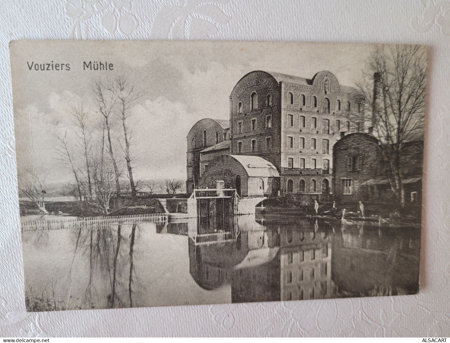 Vouziers Muhle , Moulin , Carte Allemande , Cachet Interessant - Vouziers