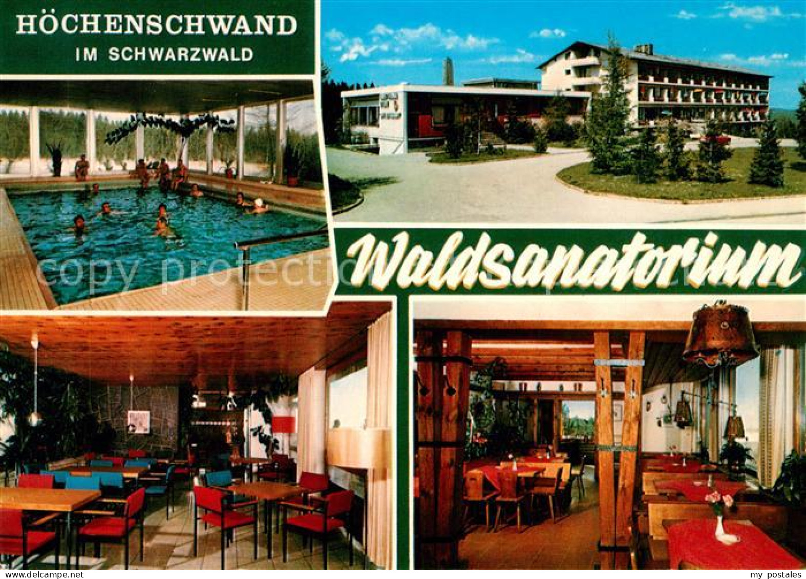 73228703 Hoechenschwand Waldsanatorium Schwarzwald Hallenbad Restaurant Hoechens - Höchenschwand