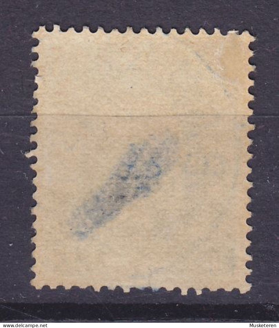 Belgian Congo 1886 Mi. 3 A  25c. King König Leopold II. Von Belgien (Blue) BANANA Cancel (2 Scans) - 1884-1894