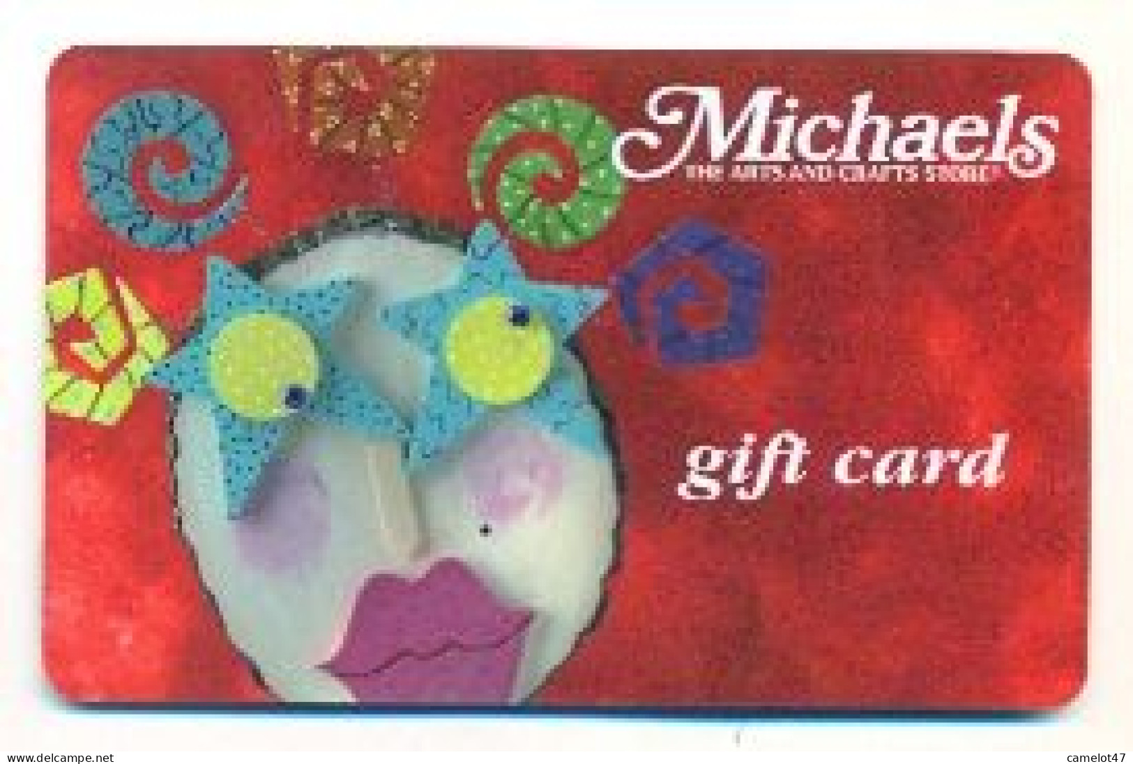 Michaels, U.S.A., Carte Cadeau Pour Collection, Sans Valeur, # Michaels-11 - Cartes De Fidélité Et Cadeau