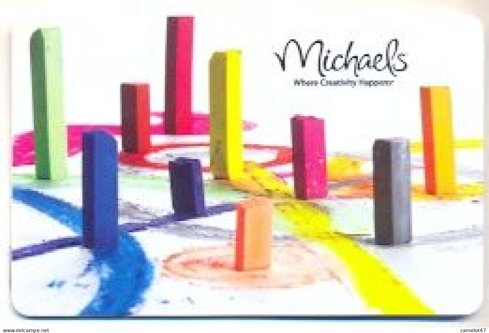 Michaels, U.S.A., Carte Cadeau Pour Collection, Sans Valeur, # Michaels-33 - Cartes De Fidélité Et Cadeau