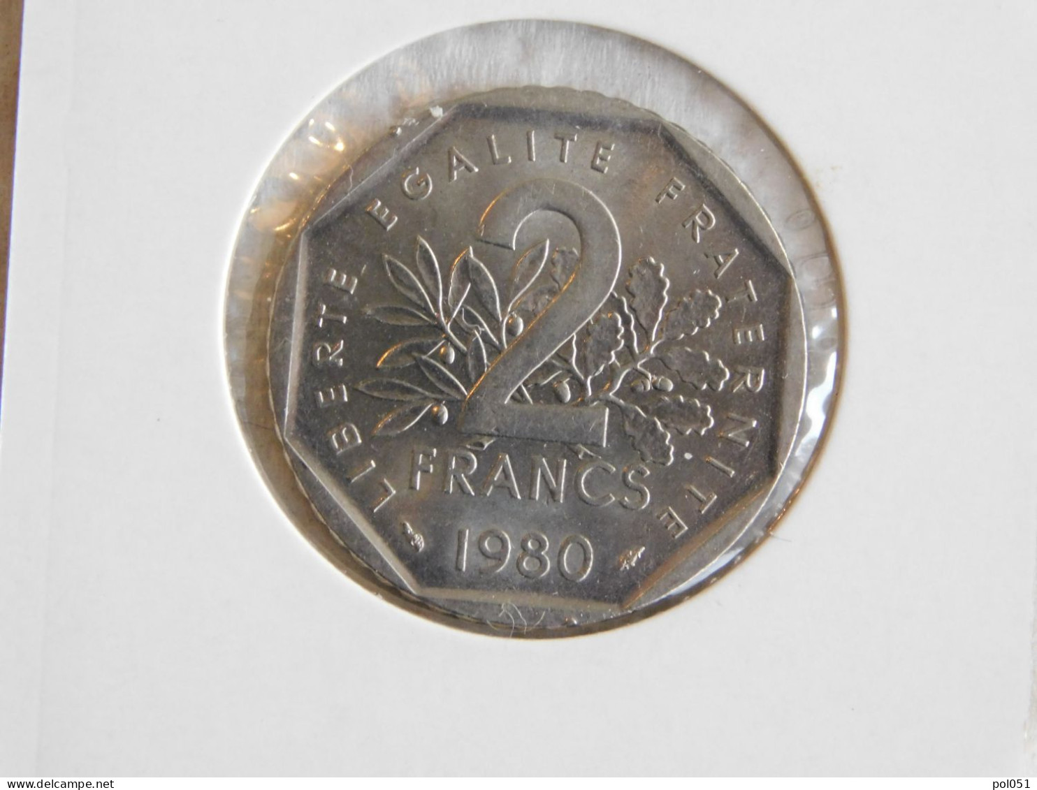 France 2 Francs 1980 SEMEUSE, NICKEL (836) - 2 Francs