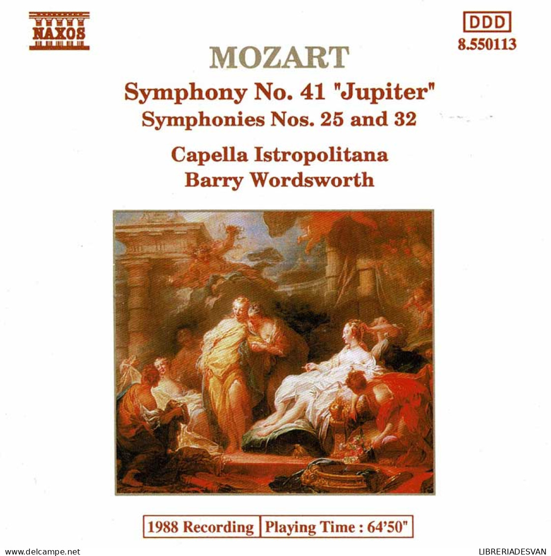 Mozart - Symphony No. 41 Jupiter. Symphonies Nos. 25 And 32. CD - Classical