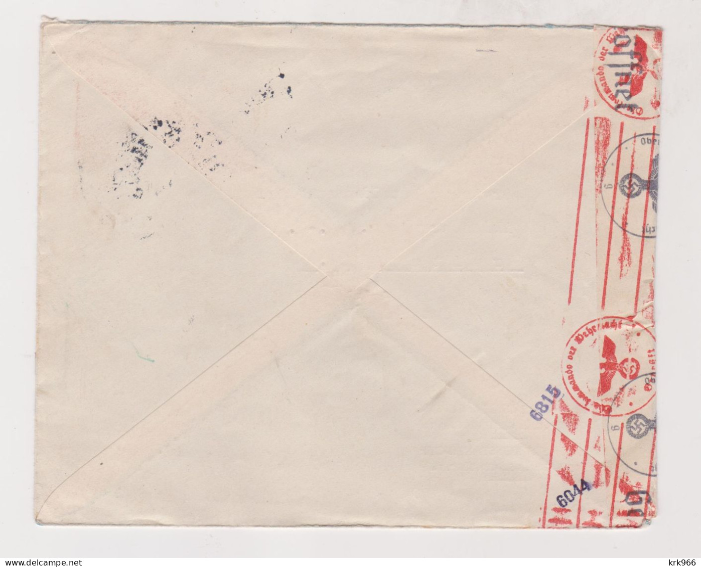 BULGARIA 1941 SOFIA Censored Cover To Germany - Covers & Documents