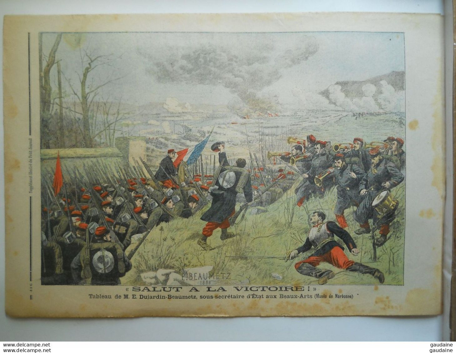 Le Petit Journal N°788 – 24 Décembre 1905 – Russie  Saint-Pétersbourg– Salut à La Victoire : Dujardin-Beaumetz - Le Petit Journal