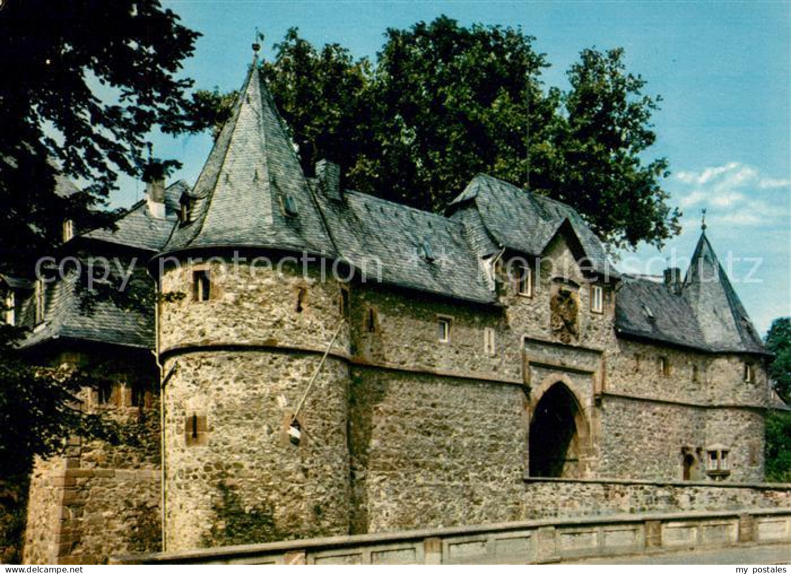 73226458 Friedberg Hessen Suedliches Burgtor Friedberg Hessen - Friedberg