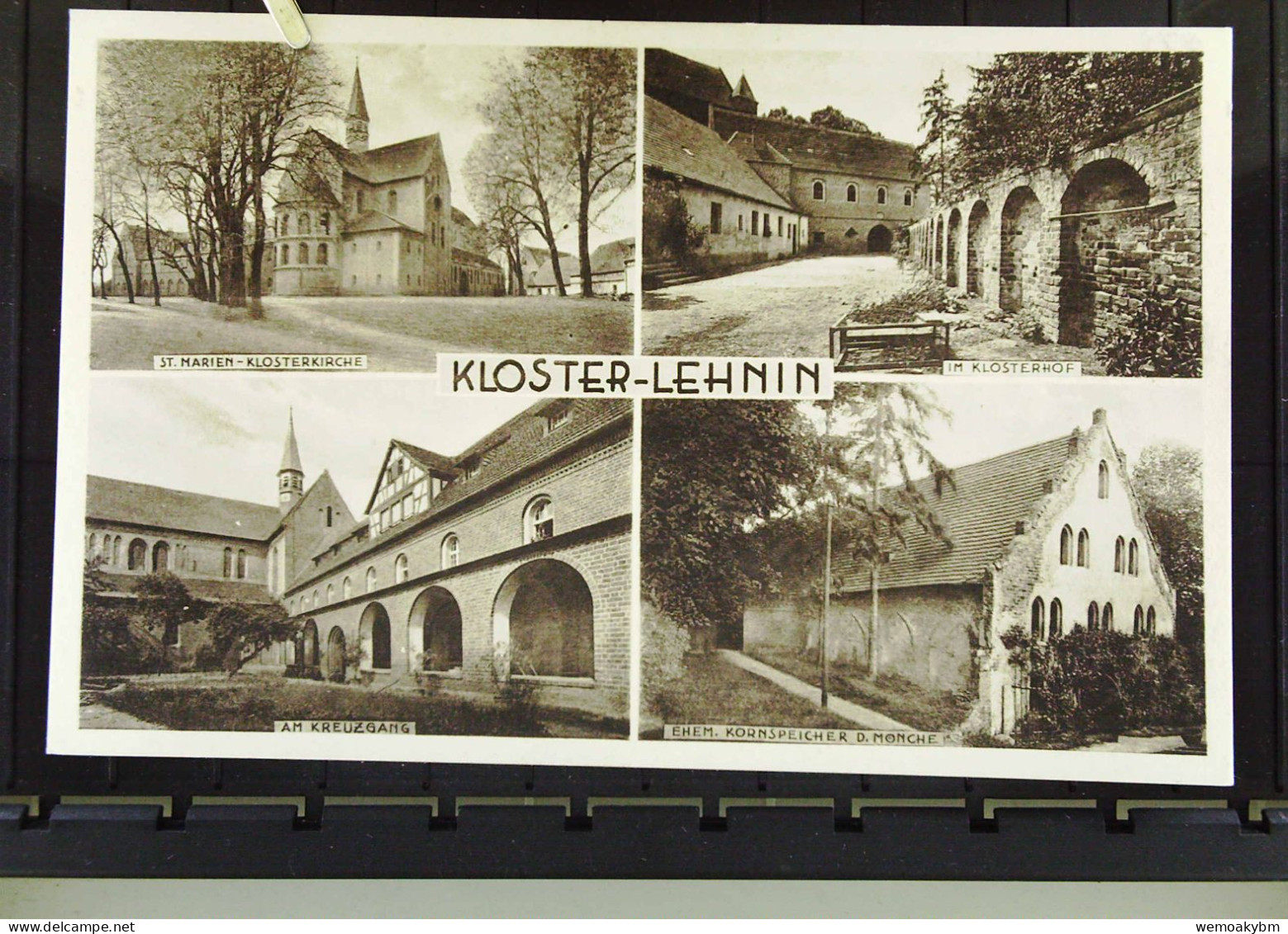 DR:  Ansichtskarte Von Kloster Lehnin Mit 4 Ansichten- Nicht Gelaufen, Um 1930 - Lehnin