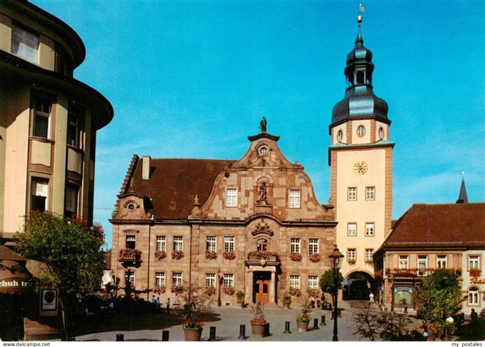 73923233 Ettlingen Rathaus Mit Rathausturm - Ettlingen