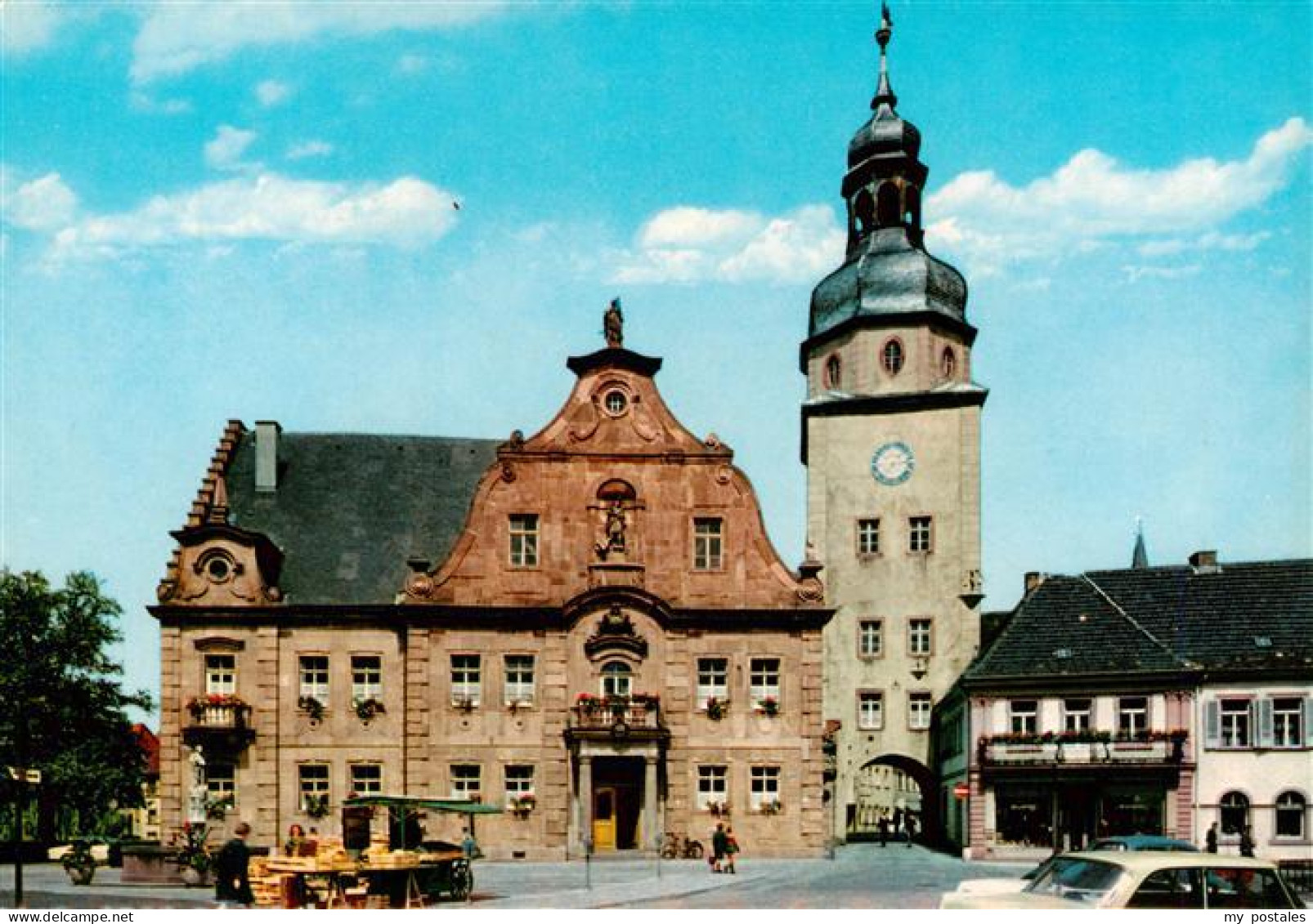 73923224 Ettlingen Rathaus Marktplatz - Ettlingen