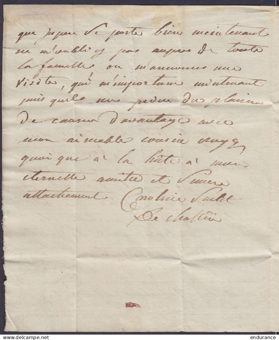 L. Datée 25 Mars 1820 De ST-TROND Pour GAND - Griffe "St-TRUYEN - Port "4" - 1815-1830 (Holländische Periode)