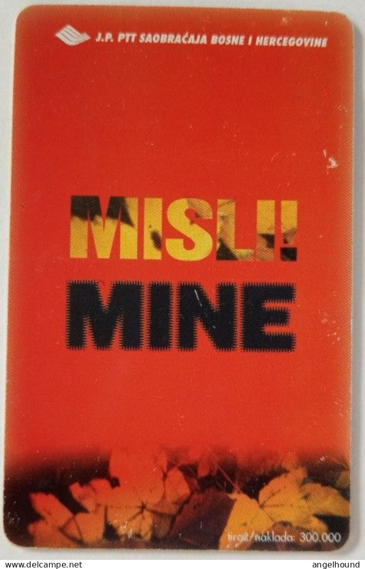 Bosnia 50 Units Chip Card - Misli Mine - Bosnia